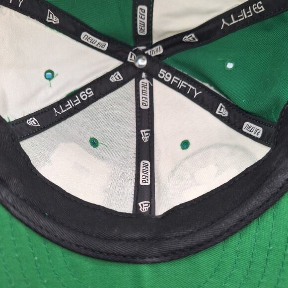 Vintage New Era 59Fifty Boston Celtics Antoine Walker Fitted Hat Cap 7 1/8 - Picture 7 of 8